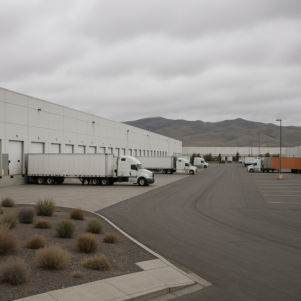 freight distribution centers Reno Sparks illustration for Freight distribution centers in Reno Sparks