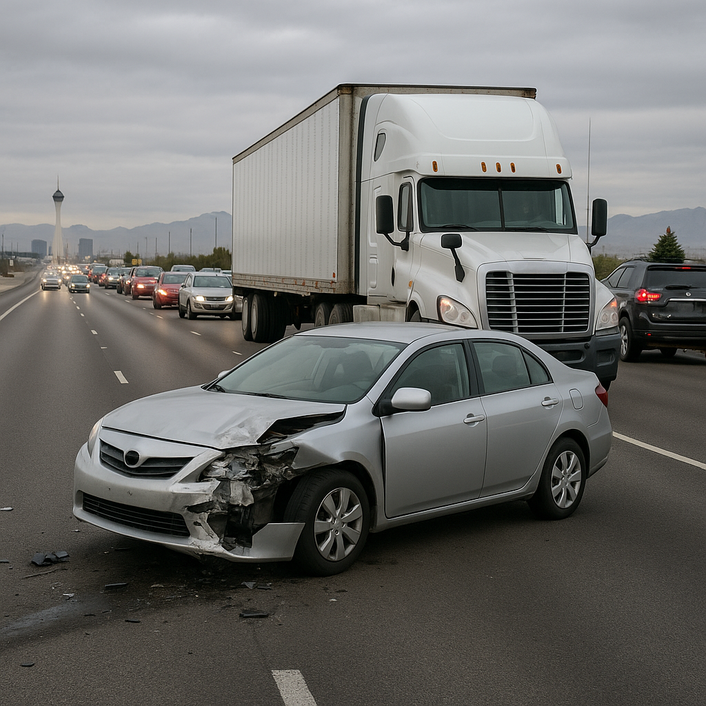 holiday traffic truck crash trends Nevada illustration for Holiday Traffic and Truck Crash Trends in Nevada: What You Need to
