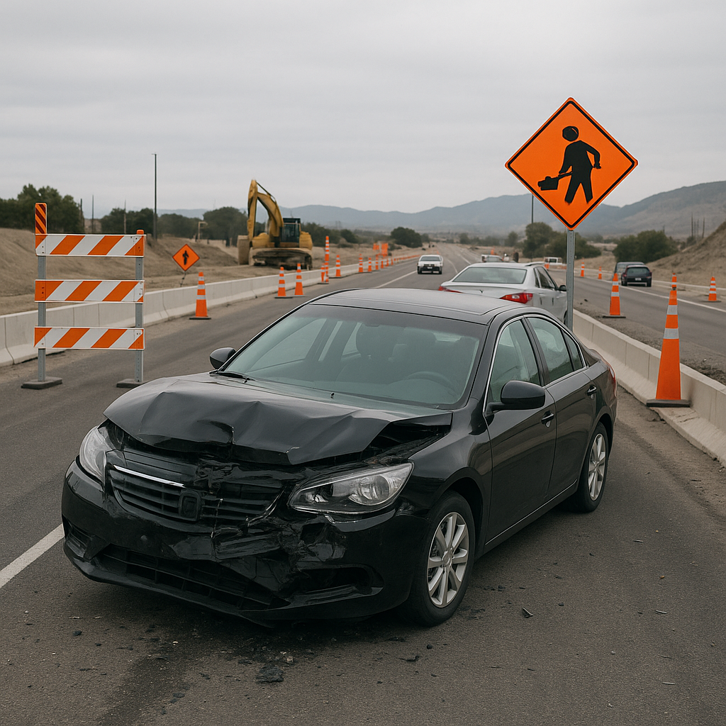 construction zones influence crash patterns Nevada illustration for How Construction Zones Influence Crash Patterns in Nevada
