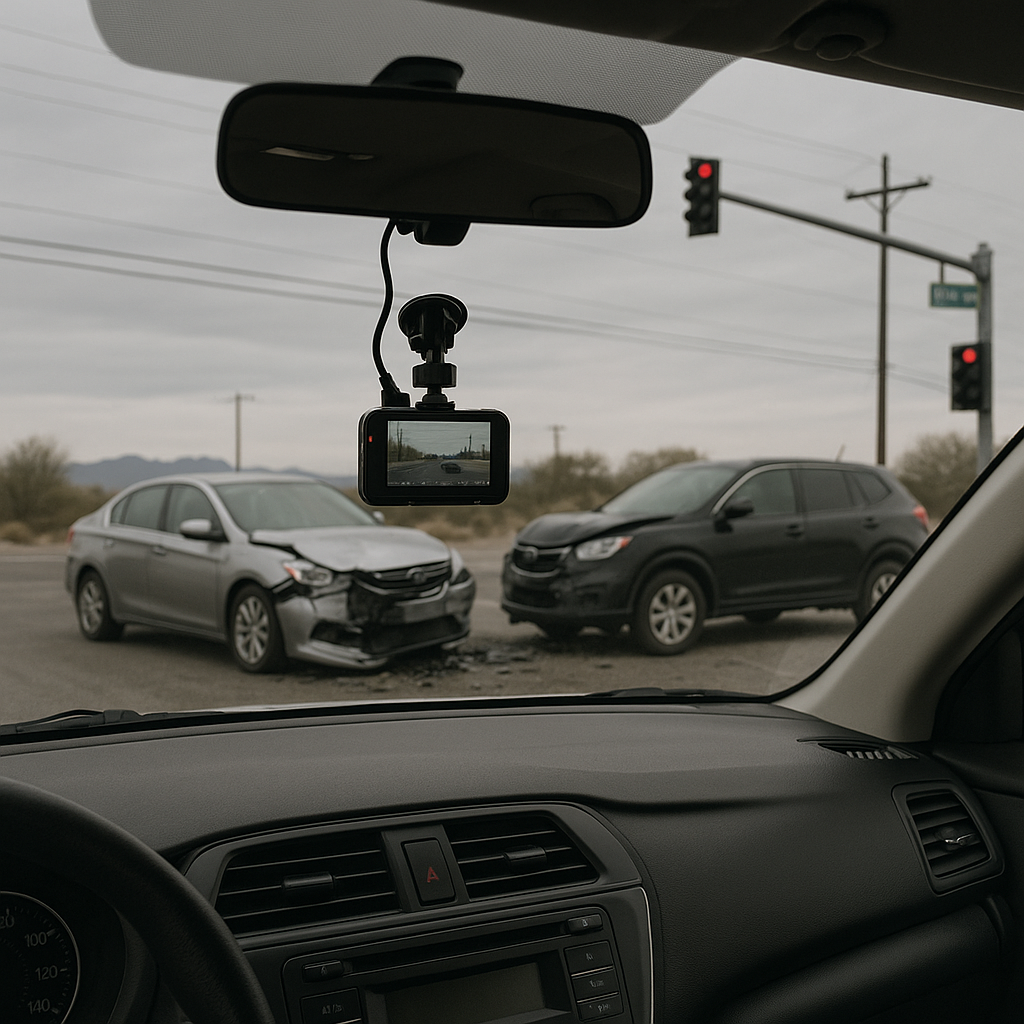 dash cam footage requested Nevada crash illustration for How dash cam footage is requested after Nevada crashes