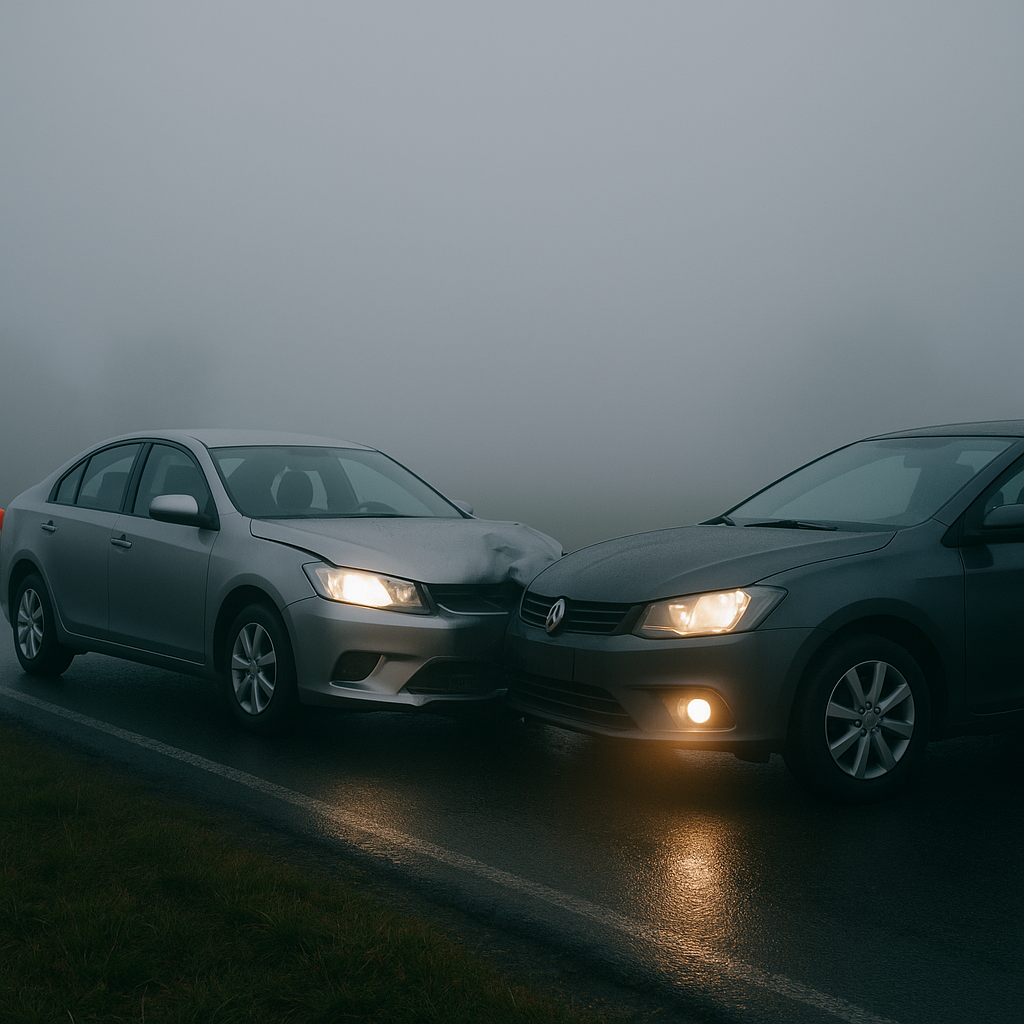 fog lights headlights crash prevention illustration for How fog lights and headlights affect crash prevention