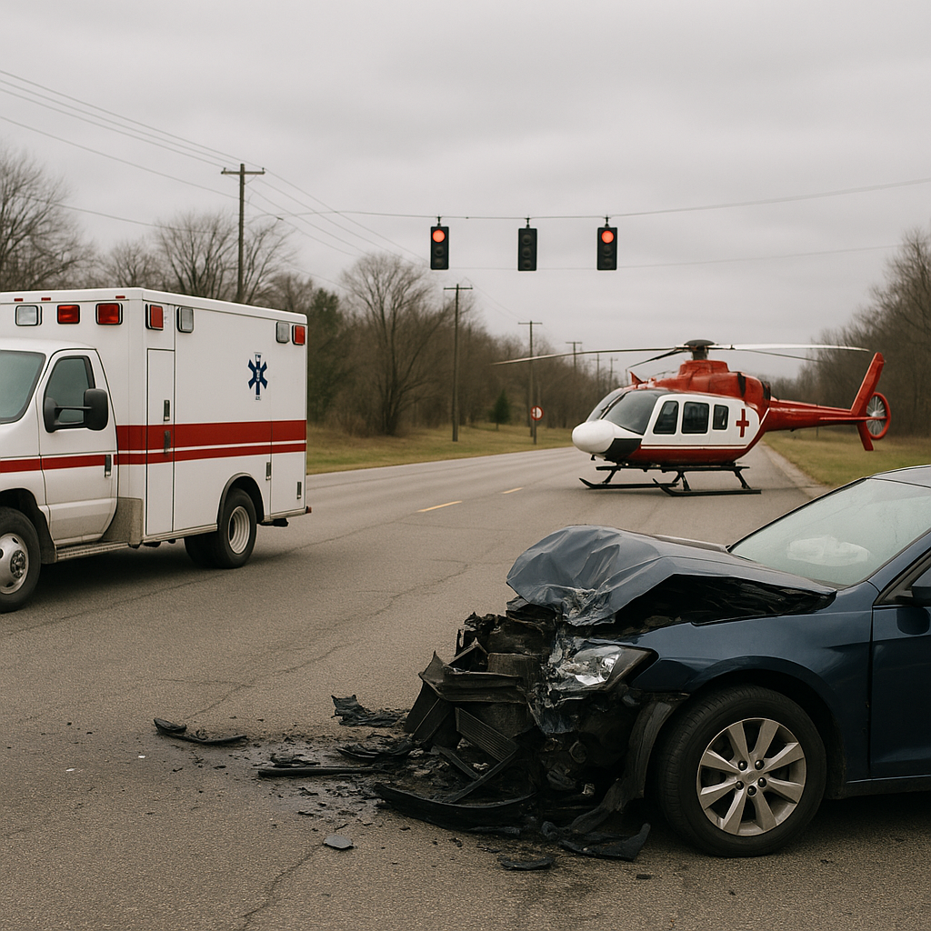 medical transport decisions after crashes illustration for How medical transport decisions are made after crashes