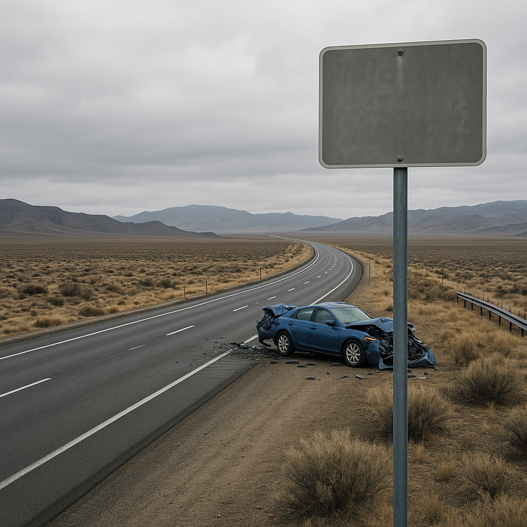missing signs increase crash risk Nevada highways illustration for How missing signs increase crash risk on Nevada highways