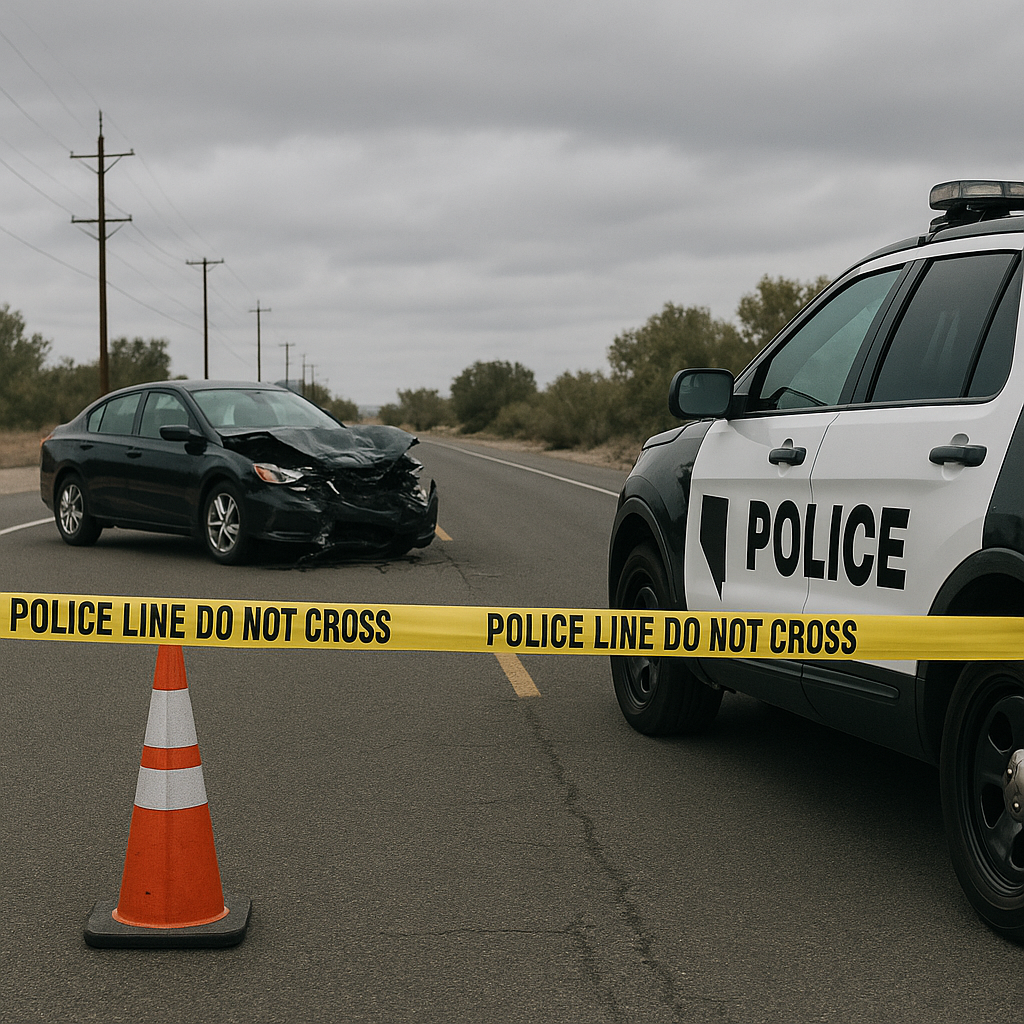Nevada police secure crash scenes interference illustration for How Nevada police secure crash scenes from interference