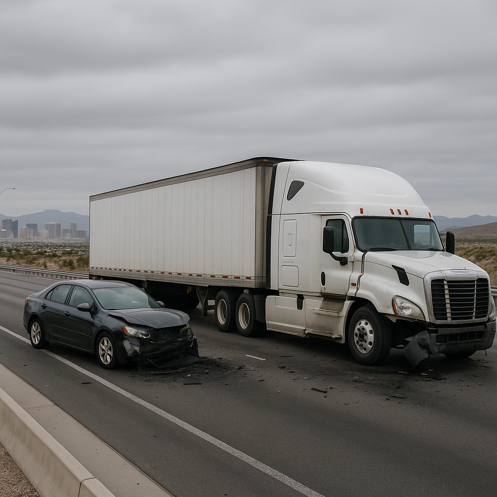 Illustration of How Nevada population growth affects truck accident trends