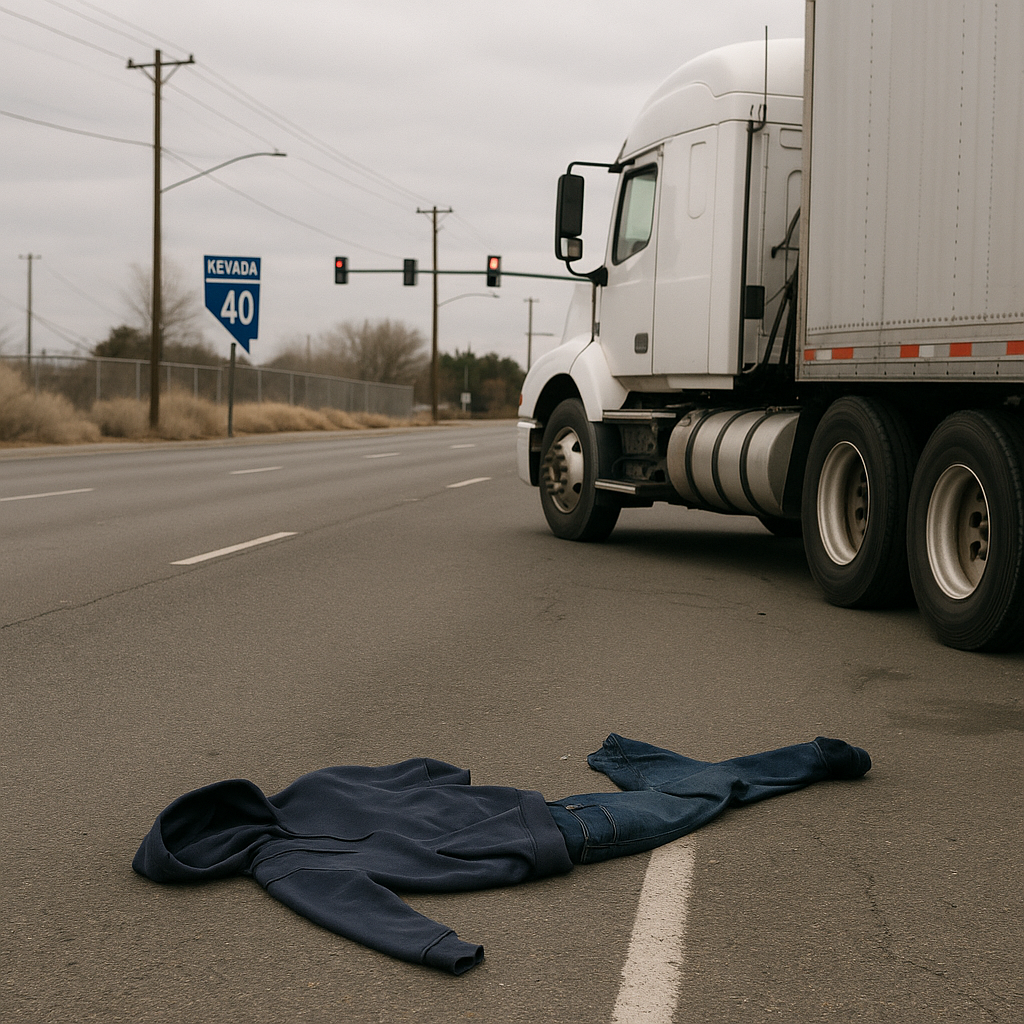 Nevada responds truck crashes pedestrians illustration for How Nevada responds to truck crashes involving pedestrians