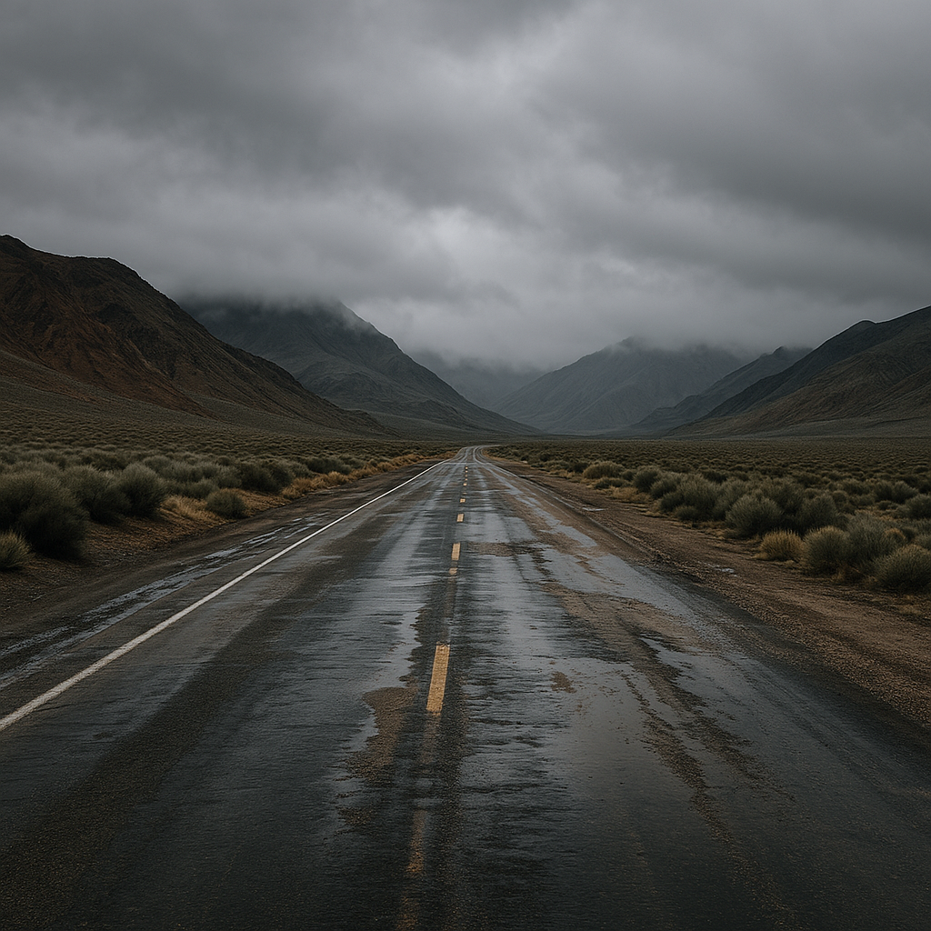 Illustration of How Nevada road conditions change after storms