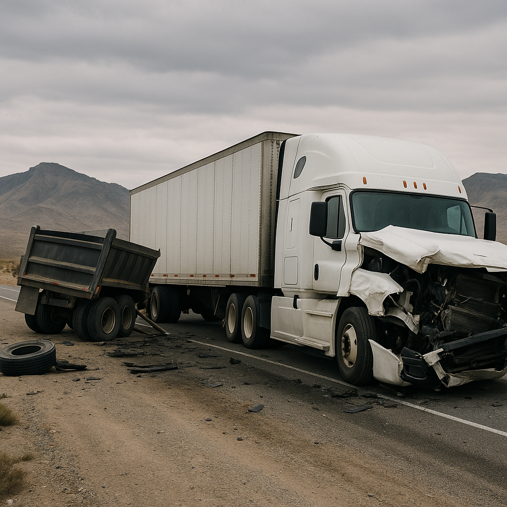 Nevada truck crashes differ other states illustration for How Nevada truck crashes differ from other states