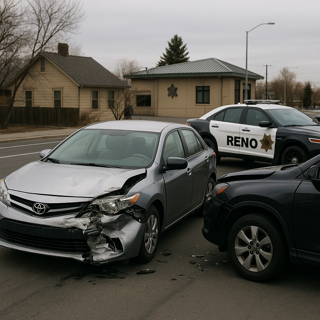 get crash report Reno police illustration for How to get a crash report from Reno police