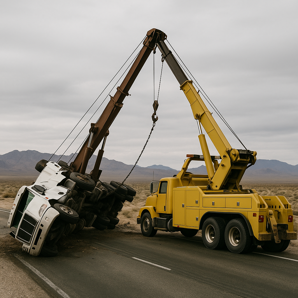 tow rotation semi truck crashes Nevada illustration for How tow rotation works for semi truck crashes in Nevada