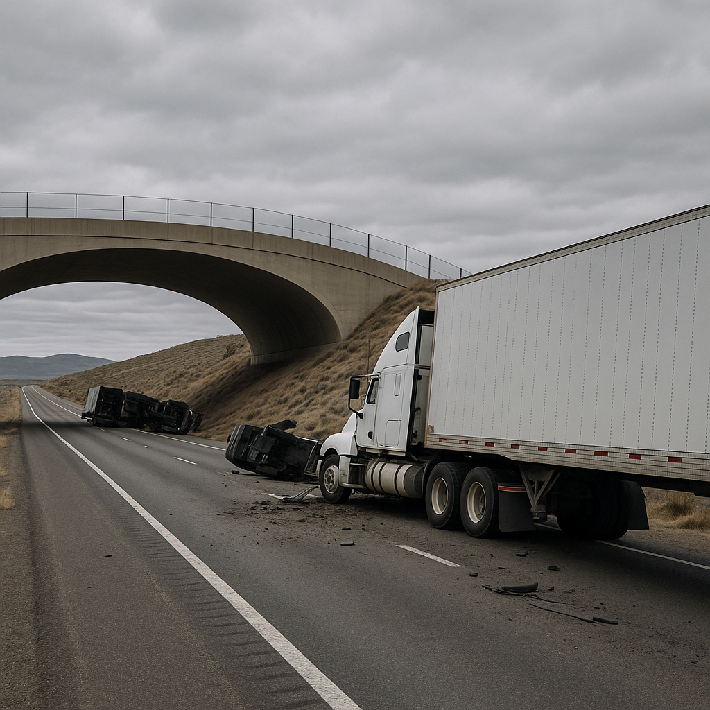 wildlife crossings contribute Nevada truck crashes illustration for How wildlife crossings contribute to Nevada truck crashes