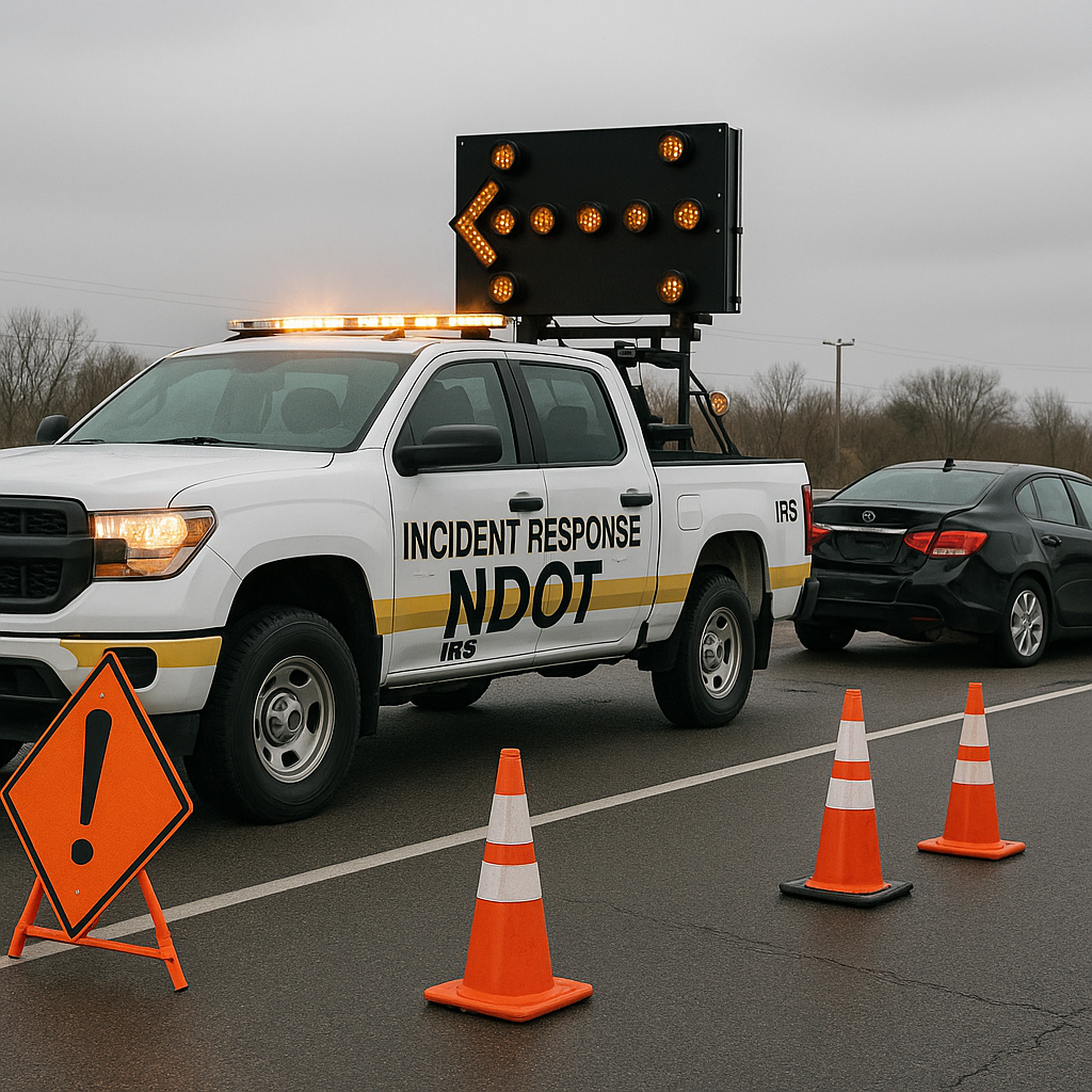 Illustration of NDOT incident response teams explained