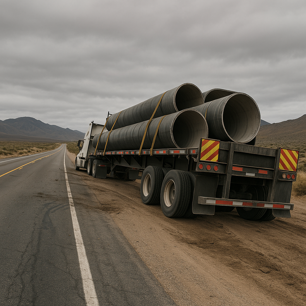 Nevada truck crash trends oversized loads illustration for Nevada Truck Crash Trends Involving Oversized Loads Reveal Rising