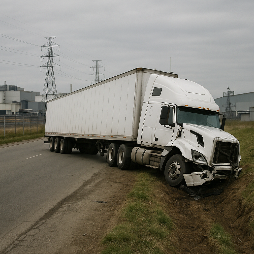 Henderson industrial belt truck crashes illustration for Truck crashes near Henderson industrial belt