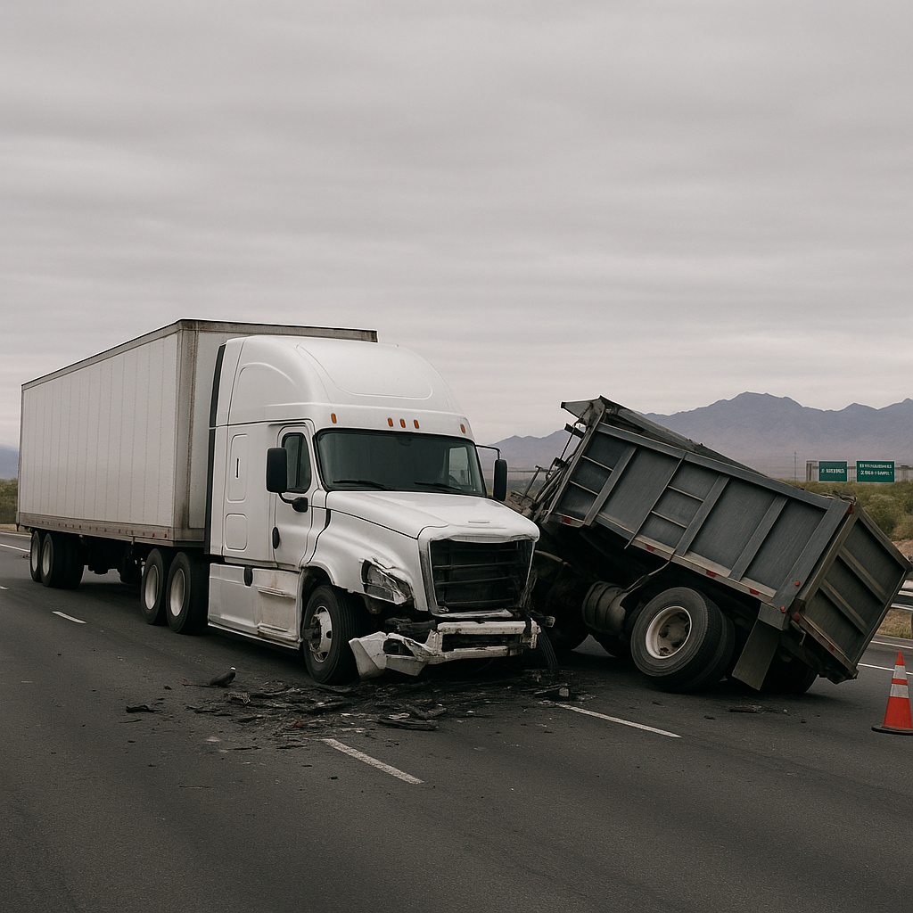 what happens after truck crash reported Nevada illustration for What happens after a truck crash is reported in Nevada