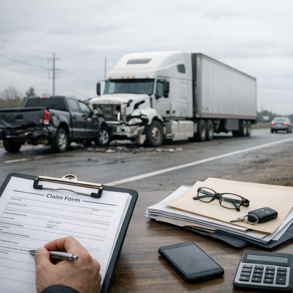 reopen claim truck accident insurance illustration for Can You Reopen an Insurance Claim After Settlement in a Truck Accident