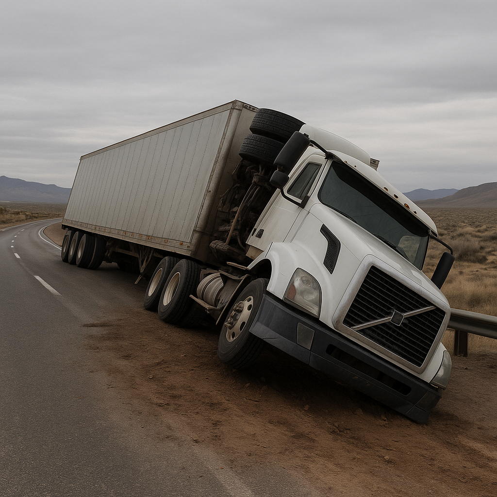 semi truck rollovers Nevada common illustration for How common are semi truck rollovers in Nevada