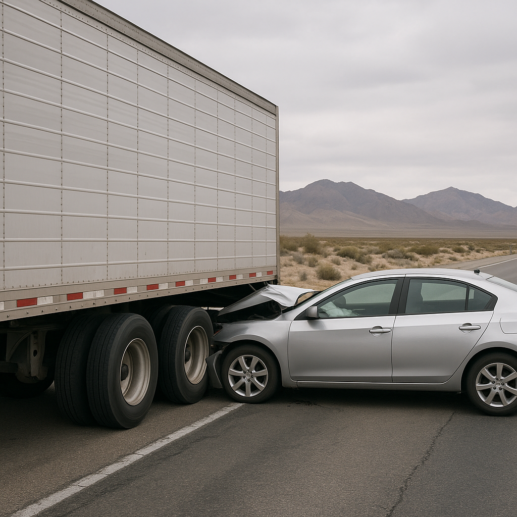 underride accidents Nevada common illustration for How common are underride accidents in Nevada
