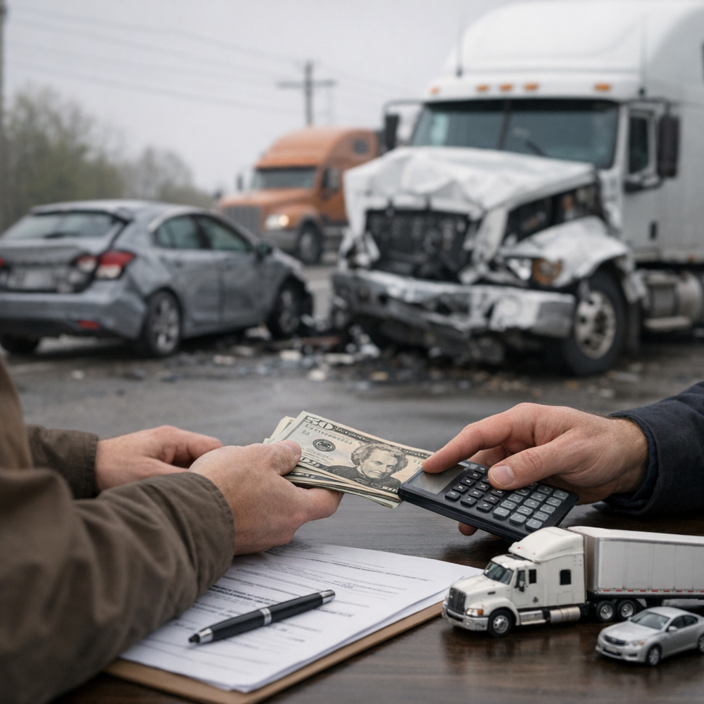 lowball settlement truck accident illustration for What is a Lowball Settlement in Truck Accident Claims