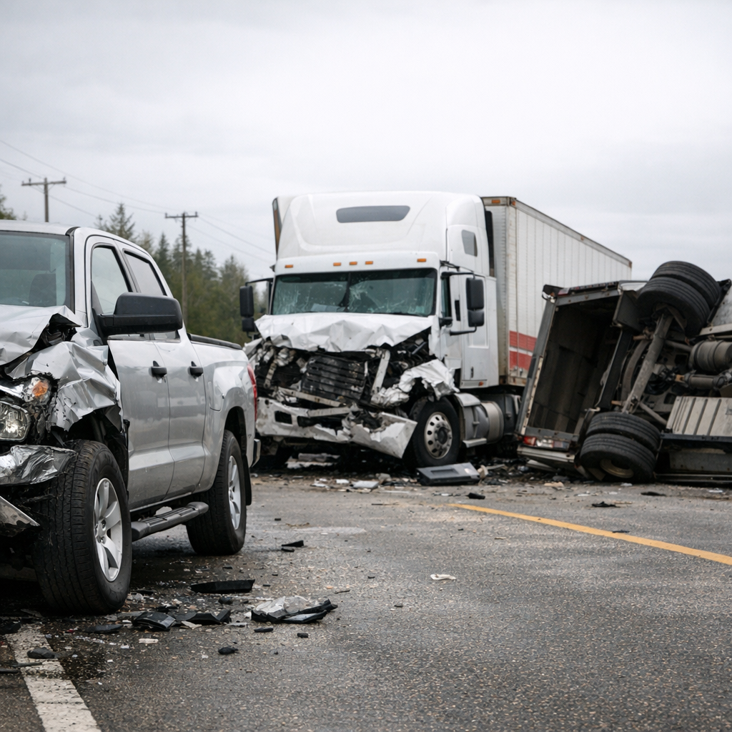 comprehensive coverage truck accident illustration for What is Comprehensive Coverage in Truck Accident Claims