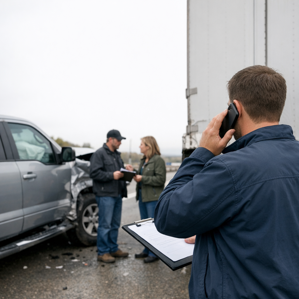 what to say insurance truck accident illustration for What to say to insurance after a truck accident