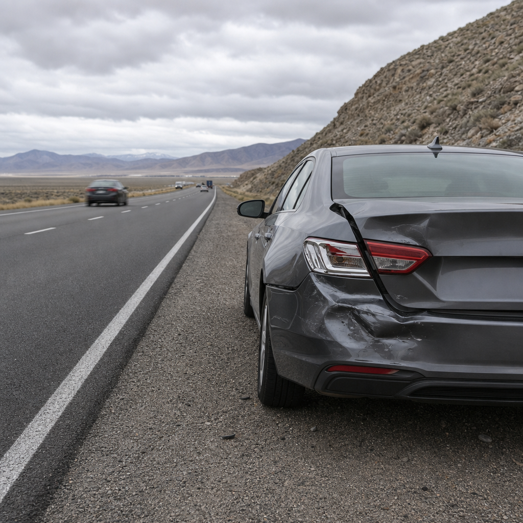 highway speed accident impact Nevada illustration for Observations about highway speed and accident impact