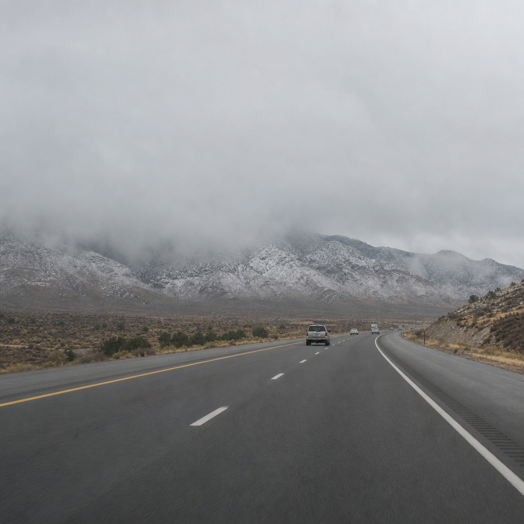 visibility conditions Nevada highways illustration for Visibility conditions often reported on highways